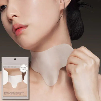 MARSHIQUE 膠原抗皺水凝膠頸膜 4片裝 - Beautitu.com