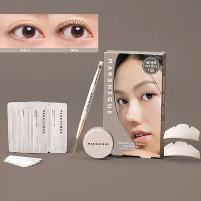 MARSHIQUE 二合一自助燙睫毛眉毛套裝 - Beautitu.com