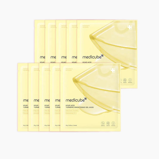 Medicube | DEEP麴酸薑黃透亮凝膠面膜 (10片) - Beautitu.com