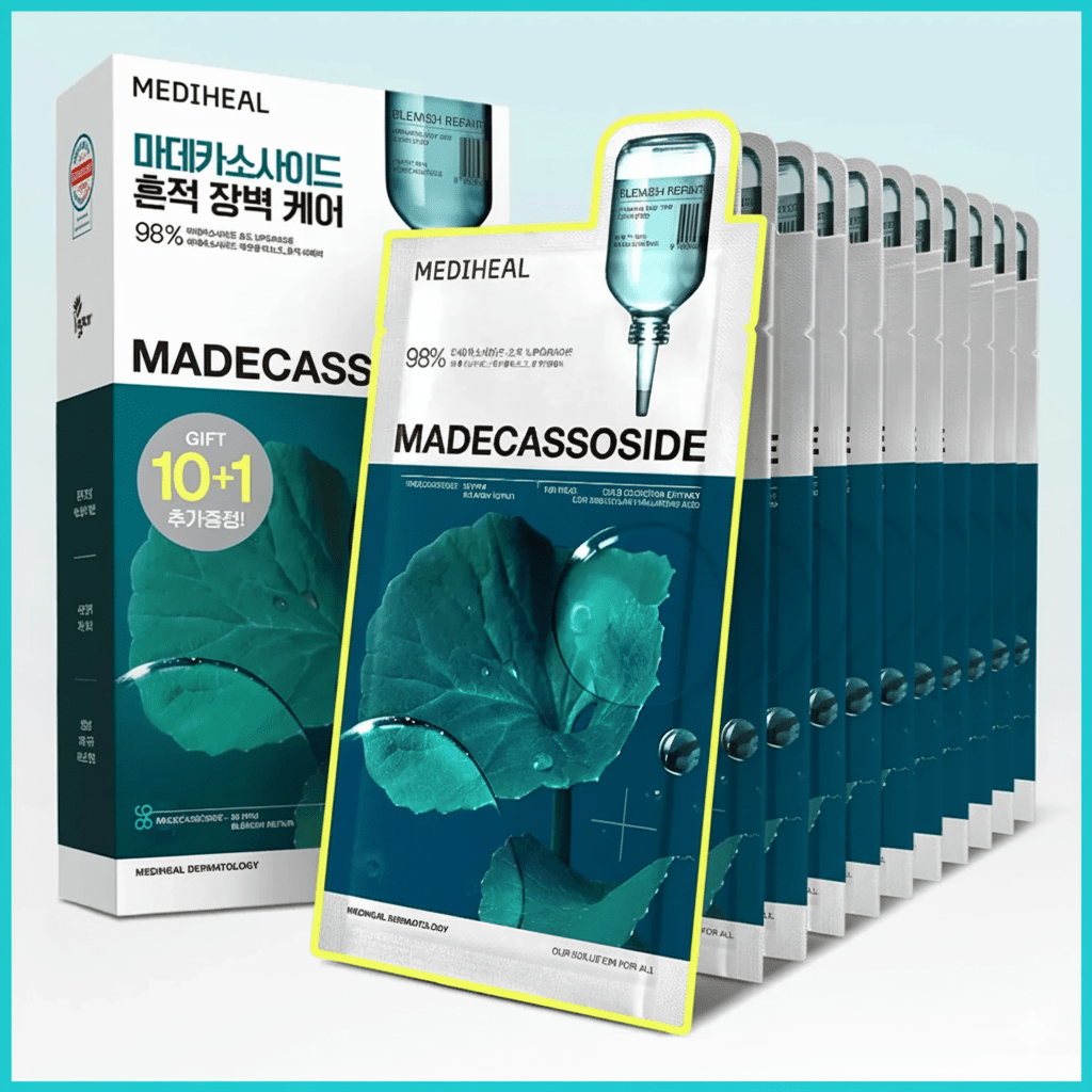 Mediheal 積雪草美白去印舒緩精華面膜 11片裝 - Beautitu.com