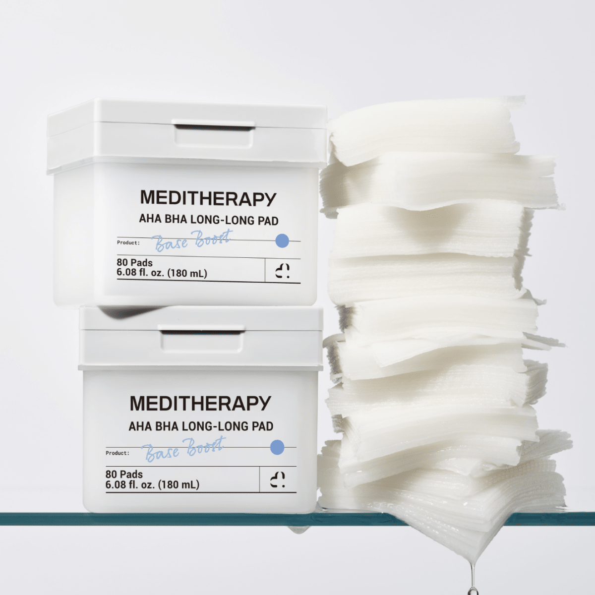 Meditherapy AHA BHA 溫和去角質棉片 80片 / 180ml - Beautitu.com