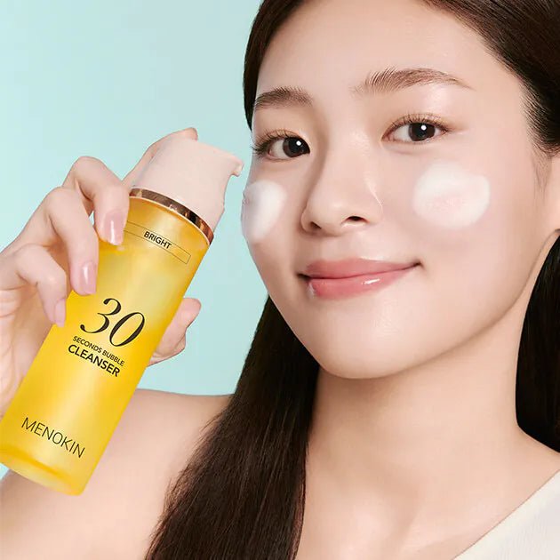 MENOKIN 30秒潔面泡沫 - 亮澤抗氧 - Beautitu.com