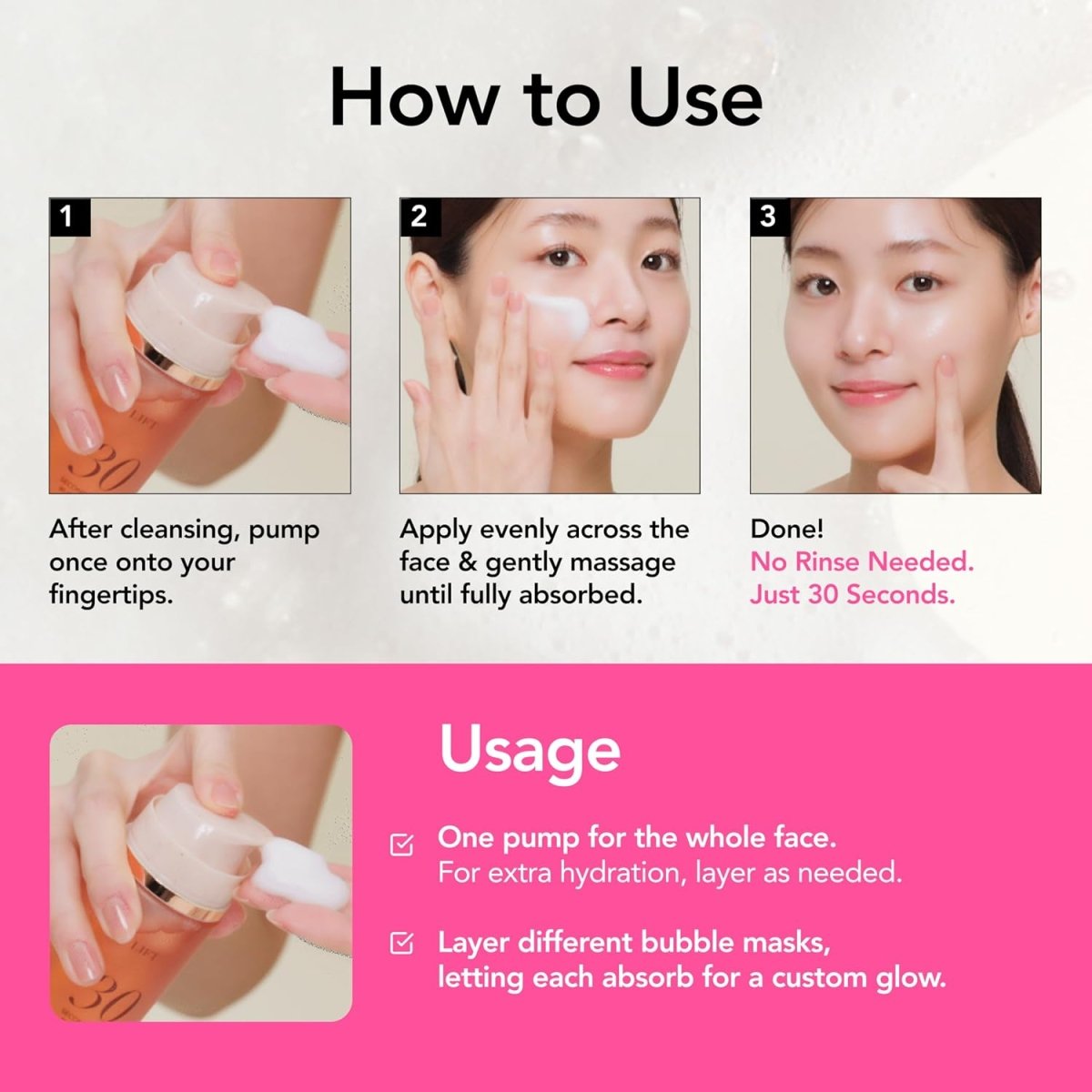 MENOKIN 30秒免洗泡泡煥活光采面膜 REVITAL 95ml - Beautitu.com