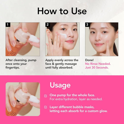 MENOKIN 30秒免洗泡泡煥活光采面膜 REVITAL 95ml - Beautitu.com
