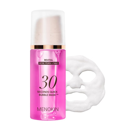 MENOKIN 30秒免洗泡泡煥活光采面膜 REVITAL 95ml - Beautitu.com
