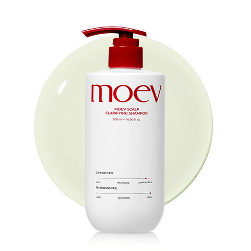 MOEV 頭皮淨化爽膚洗髮精 500ml - Beautitu.com