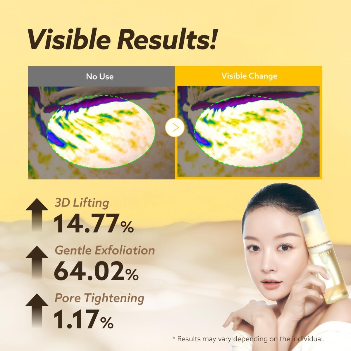 MUMUKI 蜂蜜香蕉 BDRN (PDRN + Collagen) 免洗泡泡爽膚水 150ml - Beautitu.com