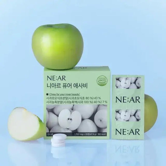 NE:AR 蘋果醋咀嚼糖 28粒 - Beautitu.com