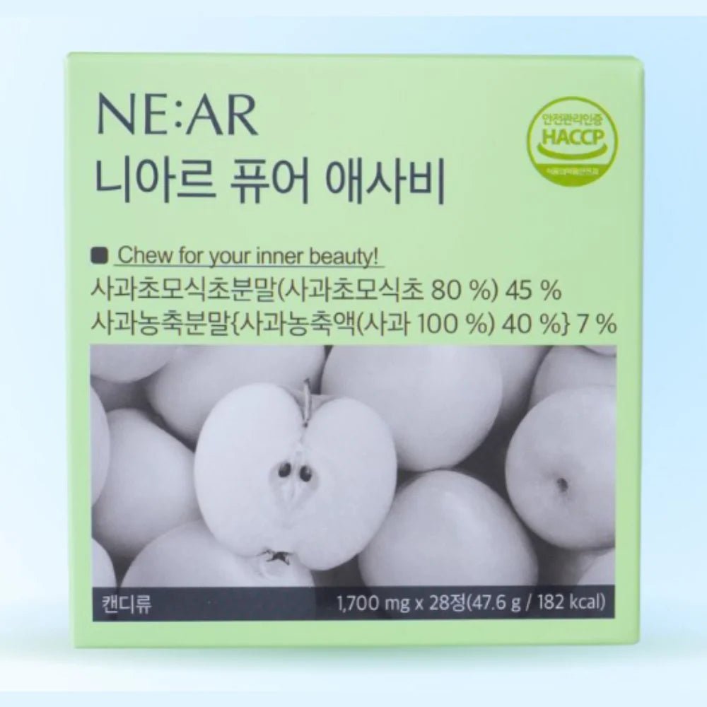 NE:AR 蘋果醋咀嚼糖 28粒 - Beautitu.com