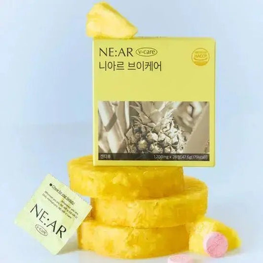NE:AR V - Care去浮腫V臉糖(菠蘿味) 28粒 - Beautitu.com