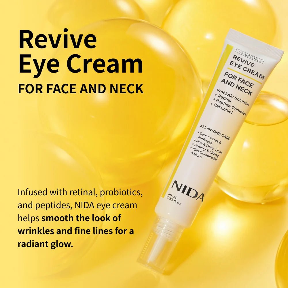 NIDA 賦活全效眼霜（臉部與頸部適用版）40ml - Beautitu.com