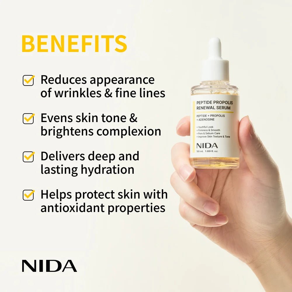 NIDA 肽蜂膠再生精華 50ml - Beautitu.com
