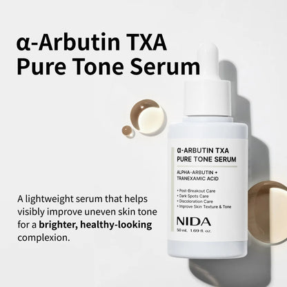 NIDA α - 熊果素強效亮白精華液 50ml - Beautitu.com