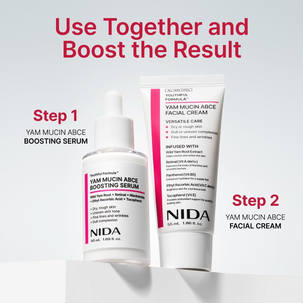 NIDA Youthful Formula Yam Mucin ABCE Facial Cream 55ml
