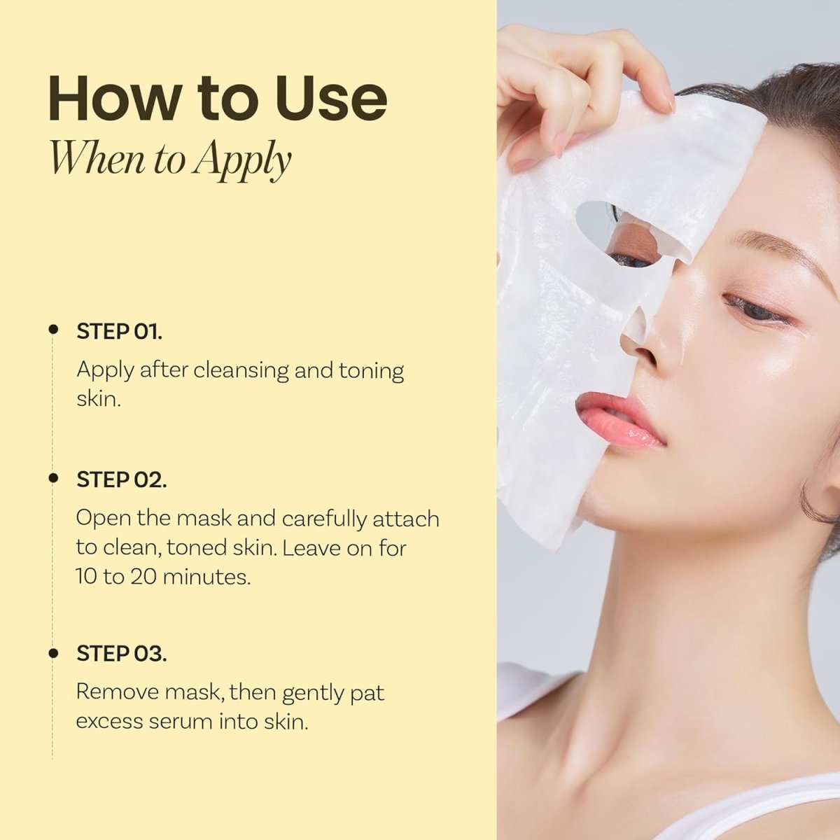 ongredients 舒緩肌膚屏障面膜 6片 - Beautitu.com