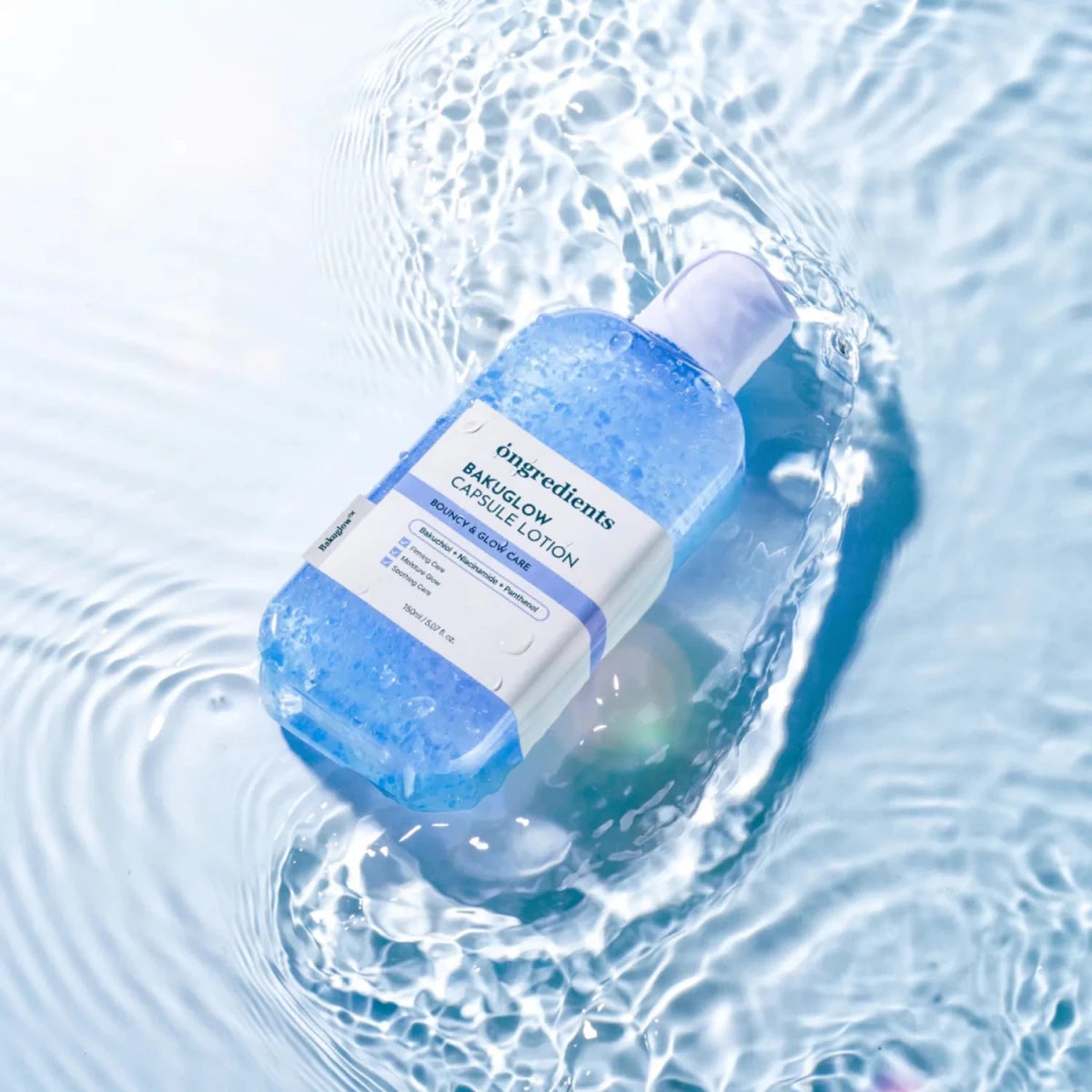 ongredients Bakuglow膠囊乳液 150毫升 - Beautitu.com