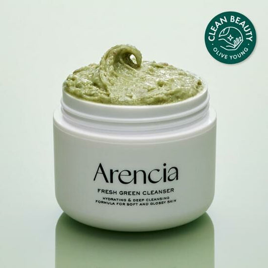 [現貨] Arencia | Fresh Green 綠色年糕保濕潔面霜  120g - Beautitu.com