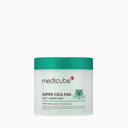 medicube | [鎮靜補水] CICA修護爽膚棉 70片 - Beautitu.com