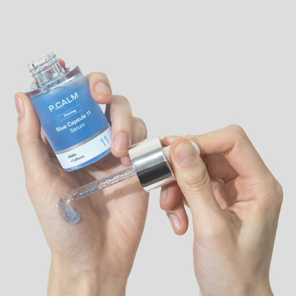 P.CALM PDRN 咖啡因藍色膠囊 11 精華 30ml - Beautitu.com