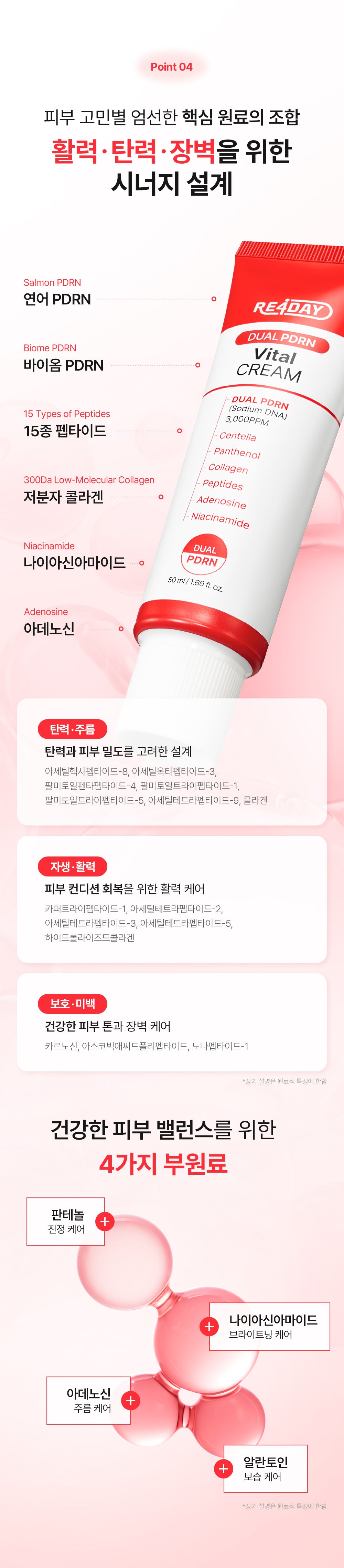 RE4DAY Dual PDRN Vital Cream 50ml