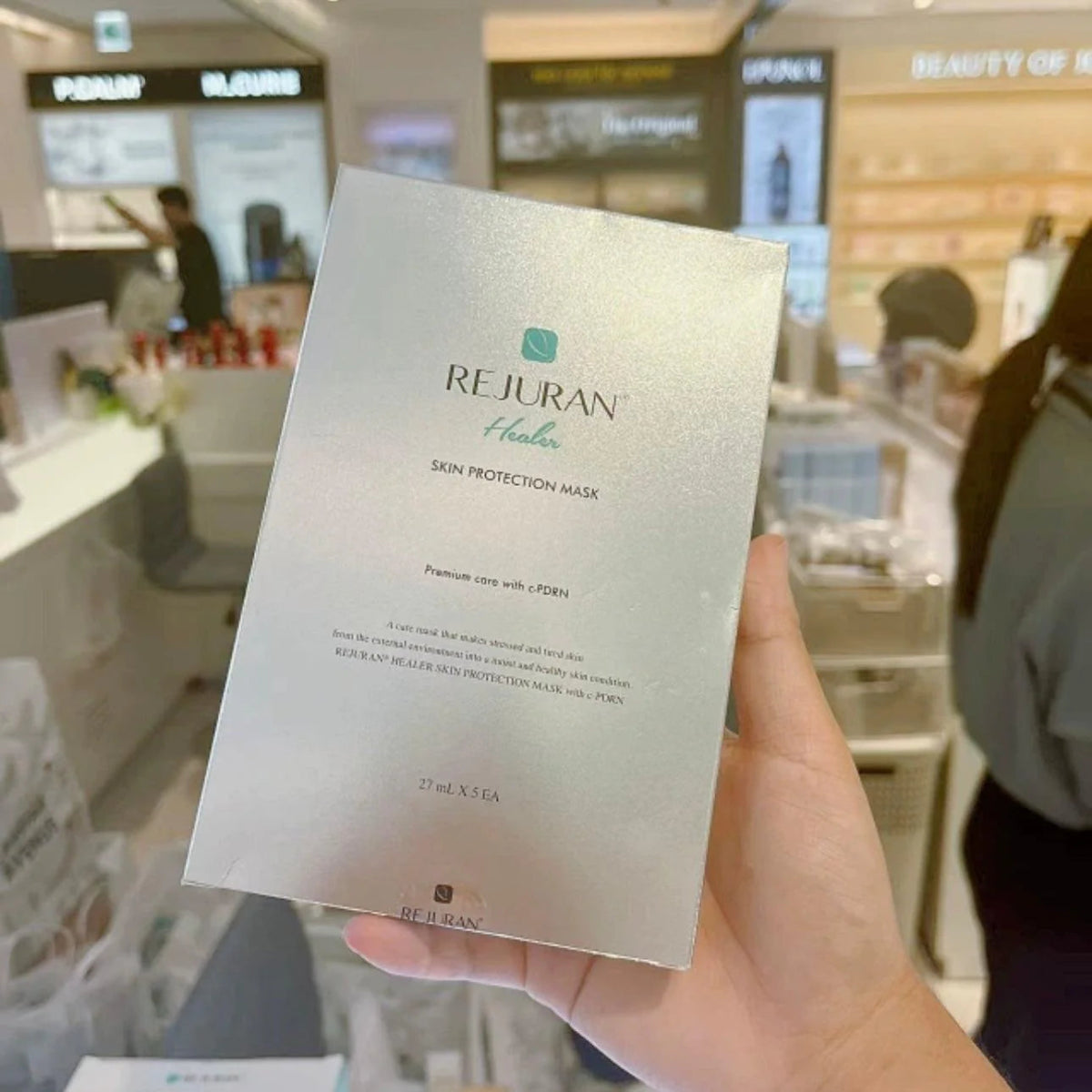 REJURAN Healer 嬰兒針光修復煥膚面膜 27ml x 5片 - Beautitu.com