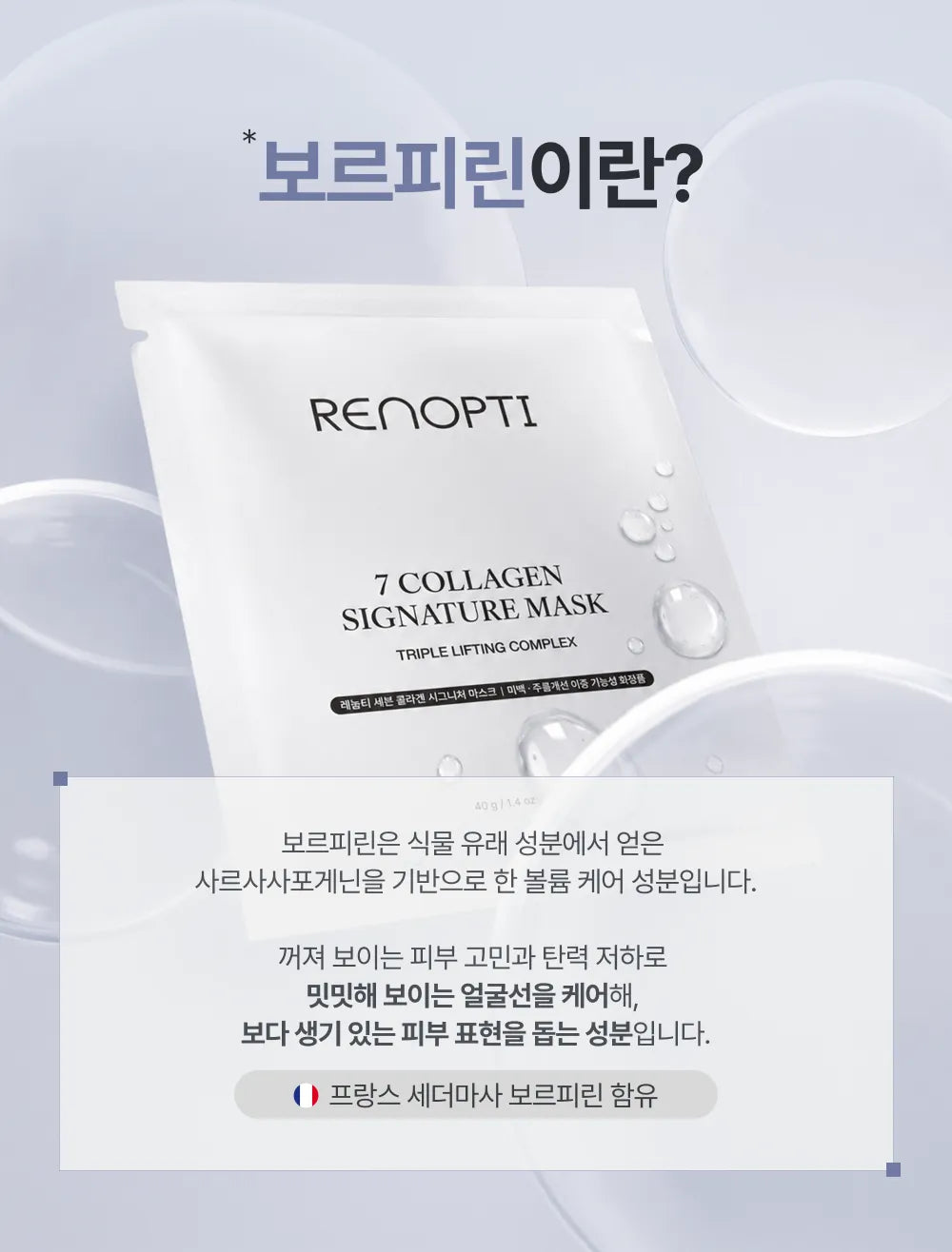 RENOPTI 7 Collagen Signature Mask