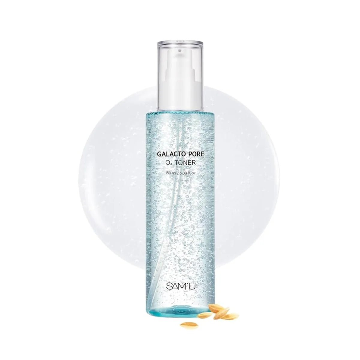 SAM'U 半乳糖淨透輕氧水O2爽膚水 180ml - Beautitu.com