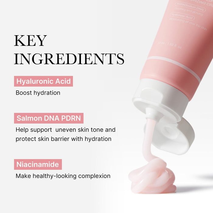 medicube PDRN Pink Hyaluronic Moisturizing Cream key ingredients