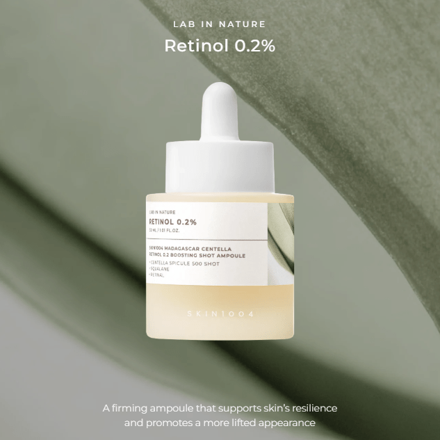 SKIN1004 馬達加斯加積雪草0.2%A醇安瓶 30ml - Beautitu.com