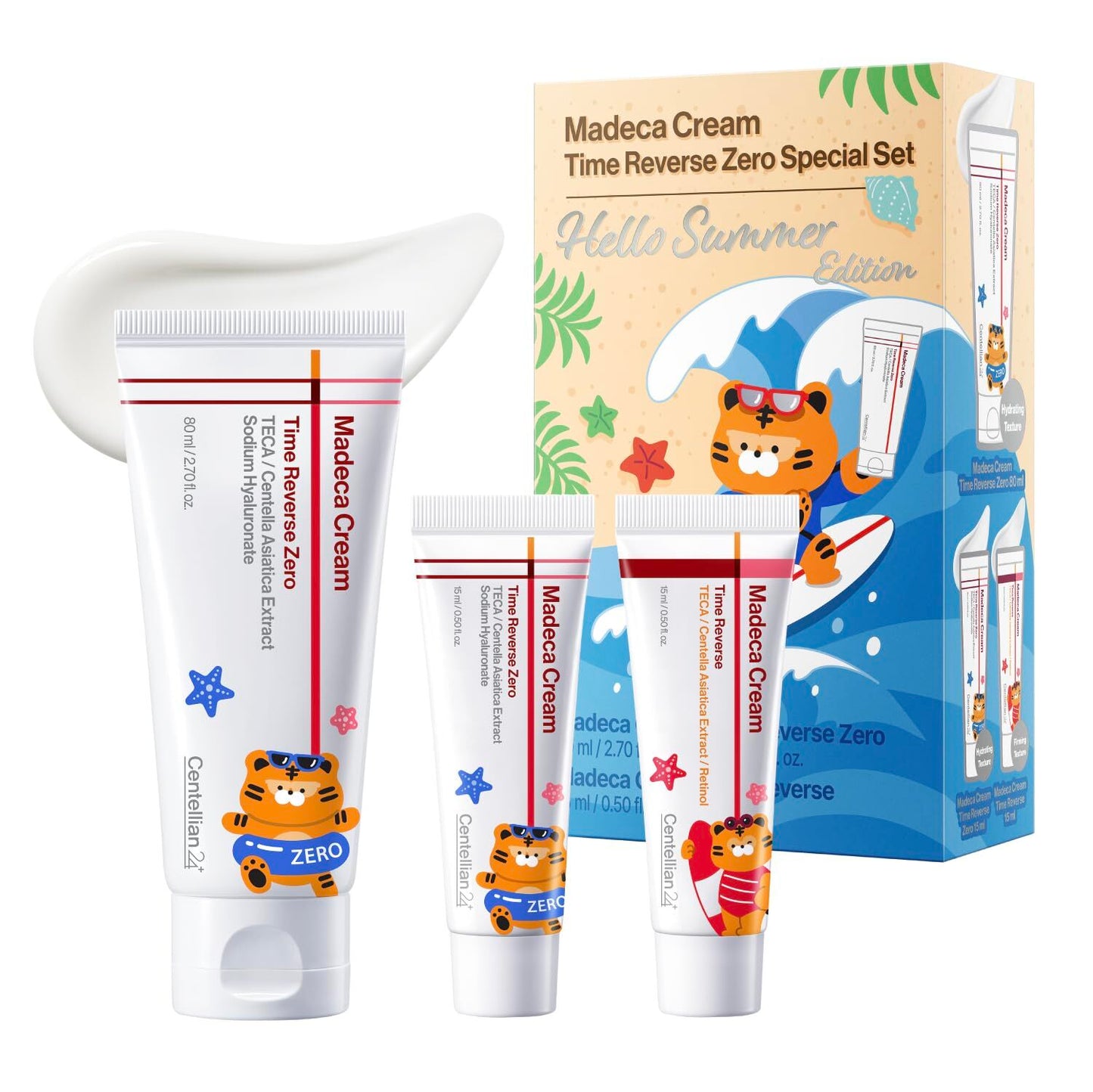 Centellian24 Madeca Cream Time Reverse Zero Special Set Hello Summer Edition
