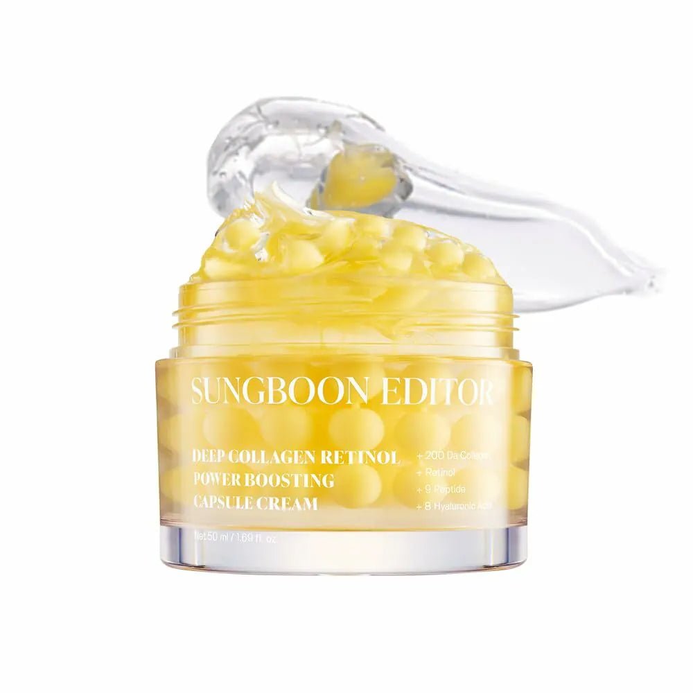 Sungboon Editor 深層膠原視黃醇膠囊微針面霜 50ml - Beautitu.com