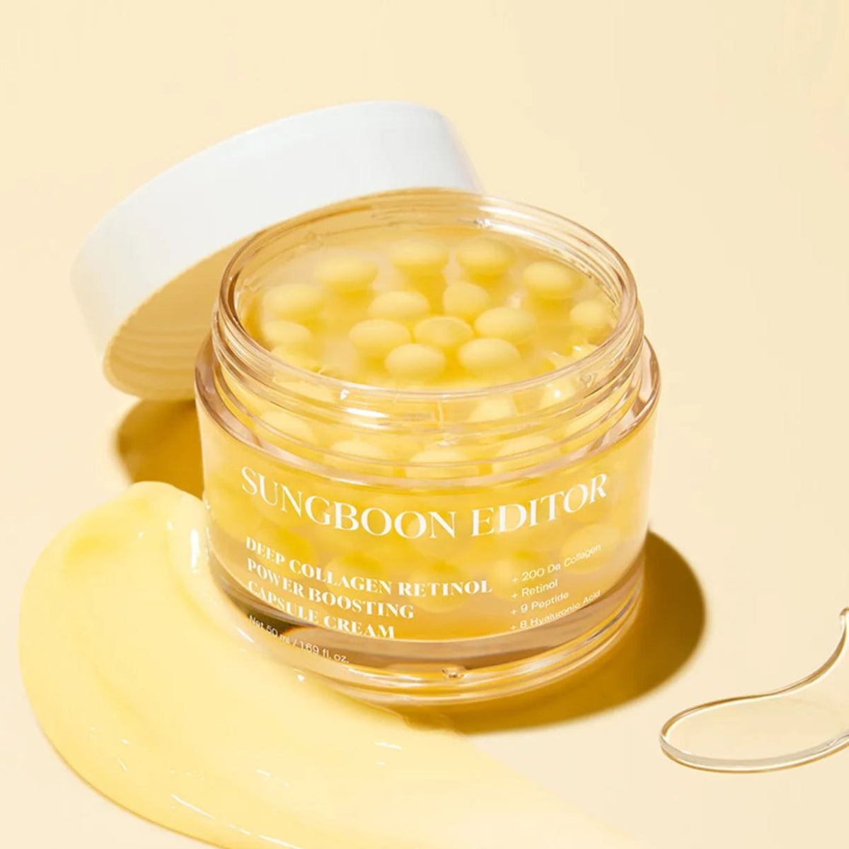 Sungboon Editor 深層膠原視黃醇膠囊微針面霜 50ml - Beautitu.com