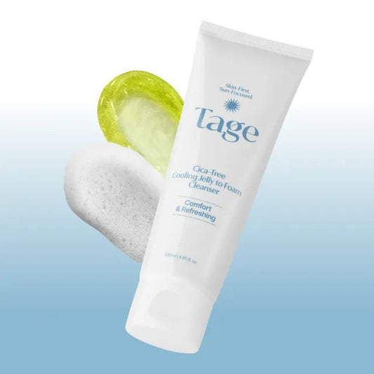 Tage 積雪草茶樹酷涼果凍潔面乳120ml - Beautitu.com