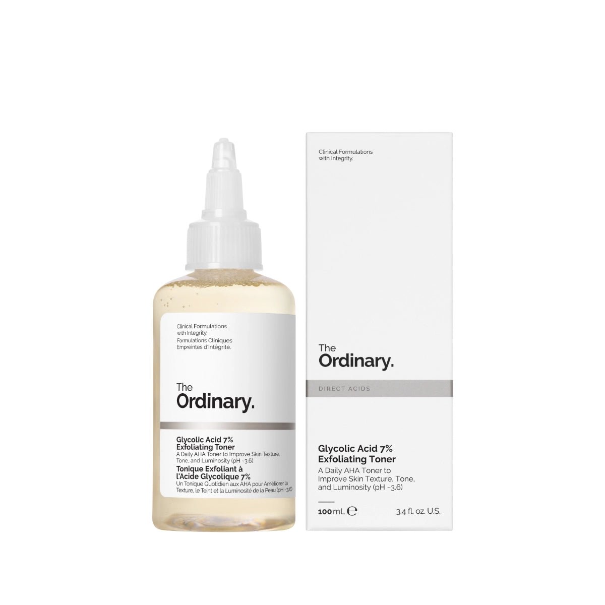 The Ordinary 7%乙醇酸去角質爽膚水 100ml - Beautitu.com
