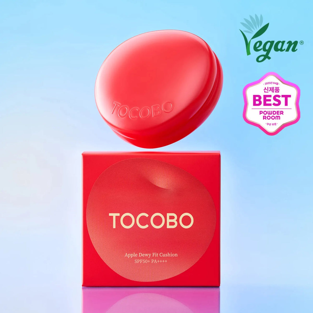 TOCOBO｜蘋果水光氣墊粉底 SPF 50+ PA++++ - Beautitu.com