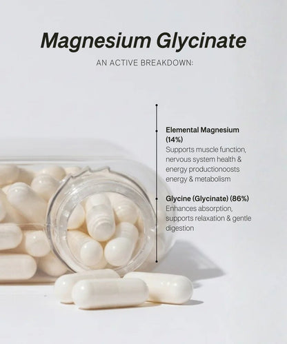 TONIK 甘胺酸鎂膠囊睡睡丸120粒 提升深度睡眠 - Beautitu.com