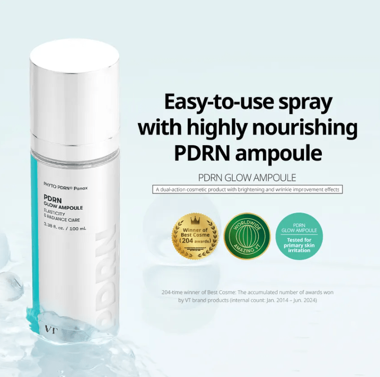 [品牌授權] VT PDRN 彈力光彩安瓶 100ml - Beautitu.com