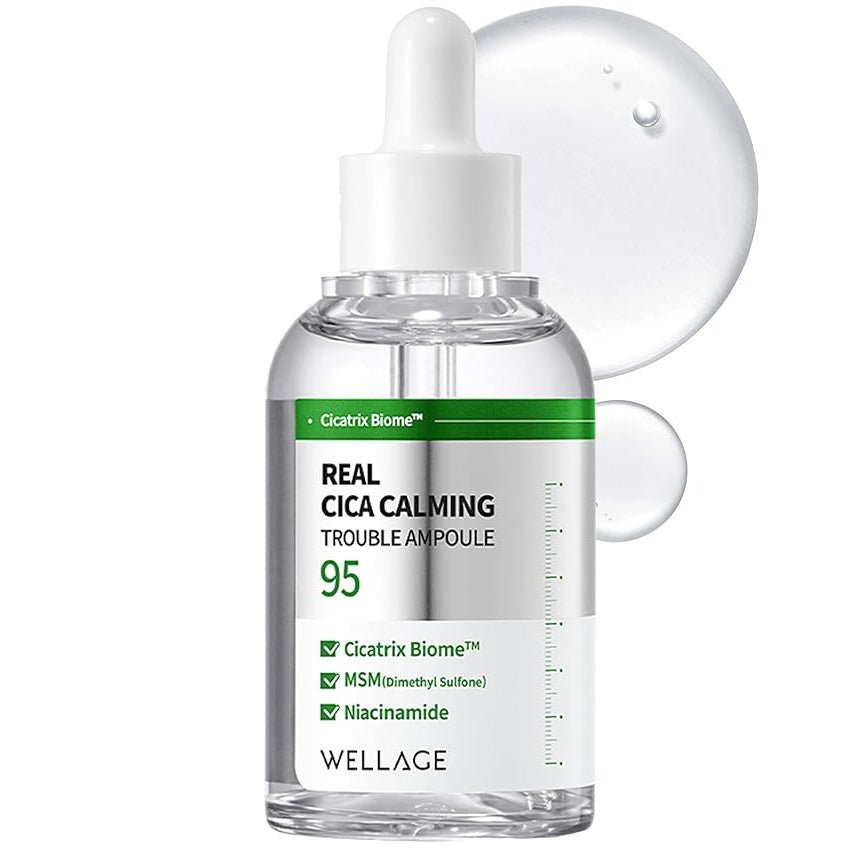 Wellage 95%高純度積雪草舒緩鎮靜安瓶精華 50ml.