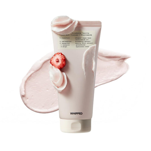 WHIPPED 草莓香草泡沫潔顏乳/面膜 (DDALVA) 130g - Beautitu.com